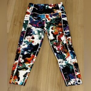TKO Multicolor Abstract Leggings